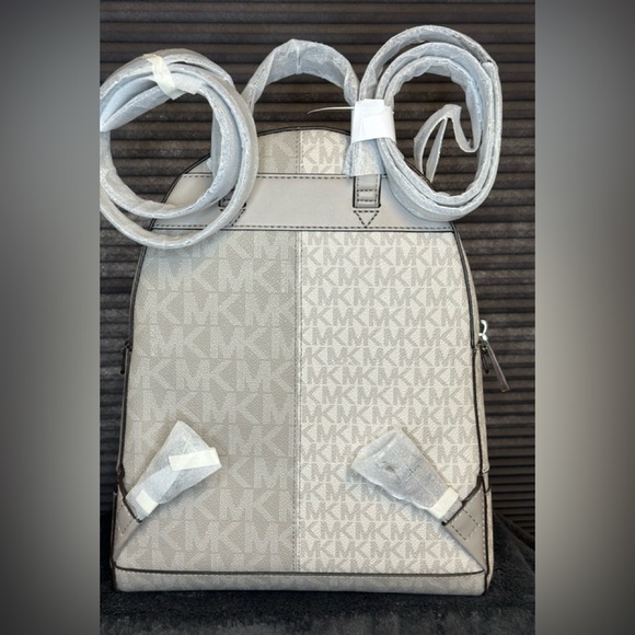 Michael kors Rhea Signature Logo Medium  Logo Backpack - Picture 2 of 8